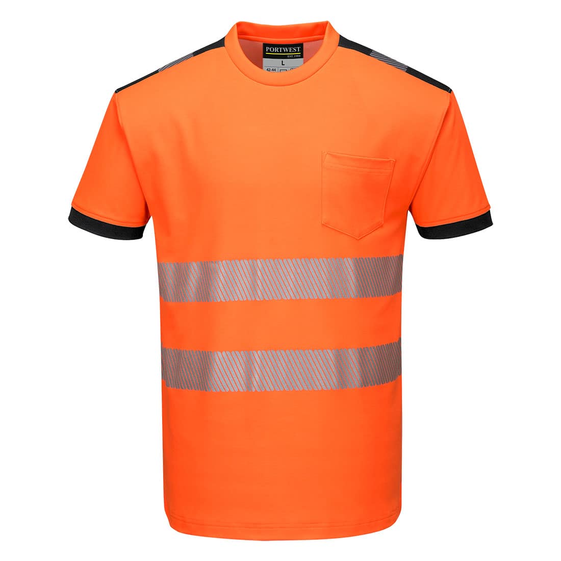 PW3 T-Shirt manica corta Hi-Vis