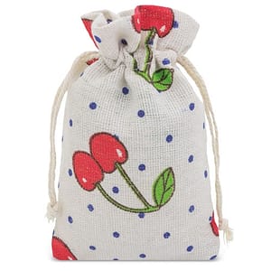 BORSA COTONE PICCOLA “CEREZAS”