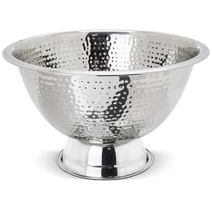 SECCHIELLO CHAMPAGNE IN METALLO MARTELLATO "MAGNUM"