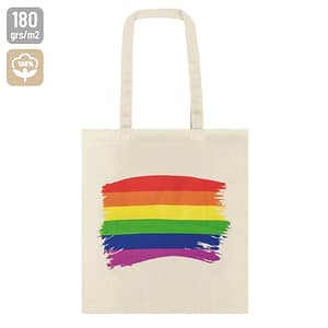 BORSA IN COTONE "RAINBOW"
