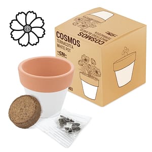 VASO IN TERRACOTTA "WHITE"