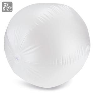 PALLONE SPIAGGIA BIANCO TRASLUCIDO “FLOTS”