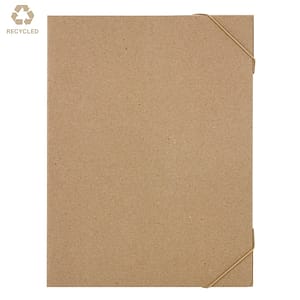 CARTELLINA IN CARTA RICICLATA CON ELASTICI “ACADEMY”