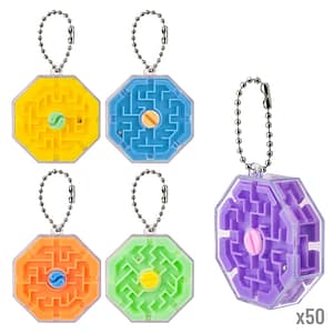 SET 50 PORTACHIAVI LABIRINTO 3D "BOLALOCA"