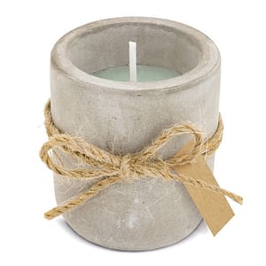 CANDELA AROMATICA IN ECOCEMENTO "STELLA"