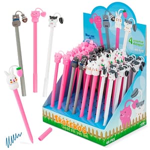 SET PENNE INCHIOSTRO LIQUIDO "TROTEROS" (CONFEZIONE 40 PZ)