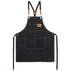 GREMBIULE COTONE CANVAS E POLIESTERE RICICLATO “SIBARITA”