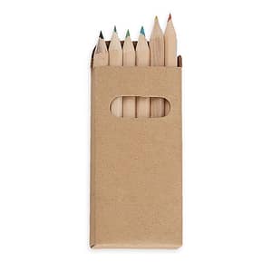 SCATOLA 6 MATITE COLORATE "BANY"