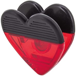 PINZA FERMACARTE MAGNETICO CUORE 