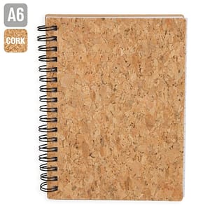 BLOC NOTES SUGHERO NATURALE "PAIX"