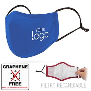 -MASCARILLA CON FILTRO REUTILIZABLE GRAN CONFORT