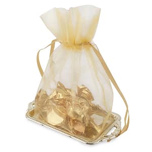 VASSOIO CON BORSA ORGANZA “DOLCE”