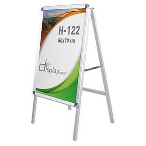 CAVALLETTO ESPOSITORE 1 LATO 50 X 70 "XIRA"