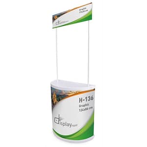 BANCONE PROMOZIONALE SEMICIRCOLARE "ONZO"