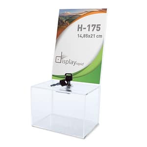 URNA PORTAGRAFICA A5CON CHIAVE "ELECTION"