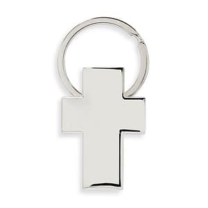 PORTACHIAVI METALLO CROCE "CHRISTIAN"