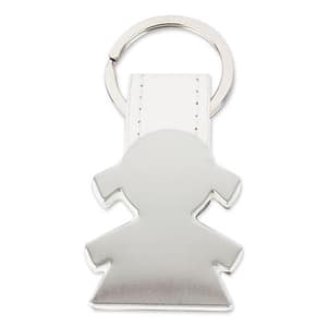 PORTACHIAVI METALLICO BAMBINA "NASCA"