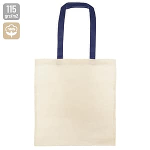 BORSA COTONE MANICO COLORATO "SAGAR"