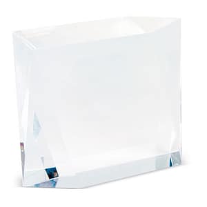 TROFEO VETRO QUADRATO "AKRA"