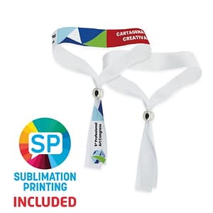 BRACCIALE SUBLIMAZIONE  CON CHIUSURA REGOLABILE "DANLU"