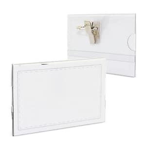 PORTABADGE RIGIDO CON CLIP "DUPON"