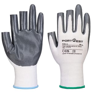 Guanto Grip 13 in nitrile senza 3 dita (Pk12)