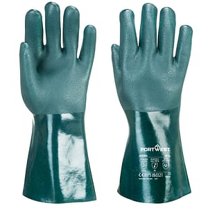 Guanto PVC a doppia armatura 35cm