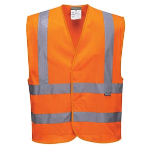 Gilet Banda Verticale MeshAir Hi-Vis