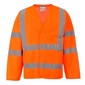 Giacca con due bande e bretelle Hi-Vis