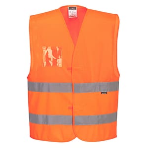 Gilet mezza rete Hi-Vis