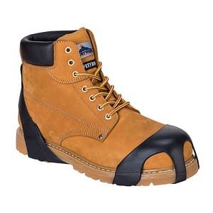 Sistema antiscivolo per il ghiaccio con punte in acciaio, da applicare a qualsiasi tipo di calzatura.