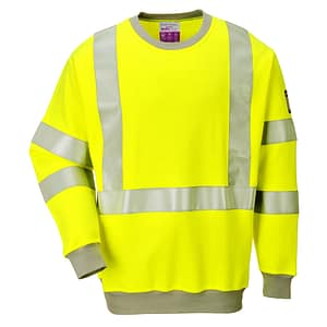 Felpa FR Modaflame antistatica Hi-Vis
