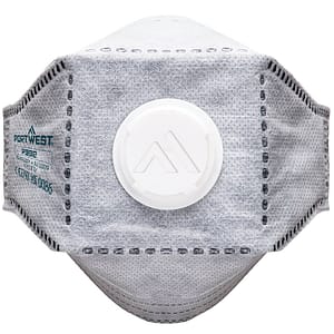 EAGLE FFP3 Respiratore piatto pieghevole al carbonio con valvola ( Pk10 )