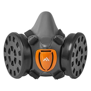 Kit semimaschera in TPR (con filtri P3)