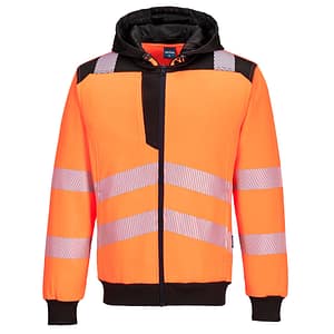 PW3 Felpa con cappuccio Hi-Vis
