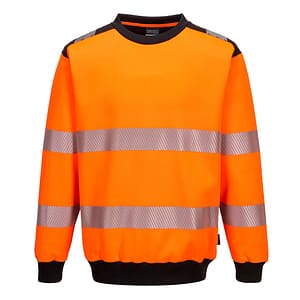 Felpa girocollo PW3 Hi-Vis