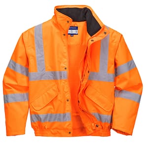 Bomber Hi-Vis traspirante fodera Mesh