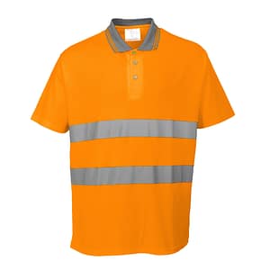 Polo Cotton Comfort Hi-Vis S/S