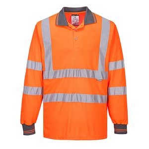 Polo maniche lunghe Hi-Vis