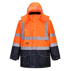 Giacca Traffic bicolore 7 in 1 Hi-Vis