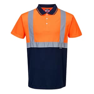 Polo bicolore Hi-Vis