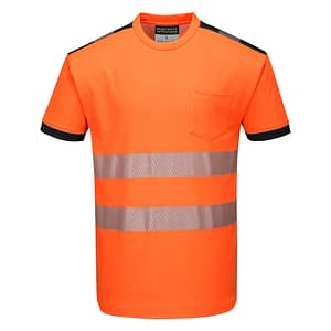 PW3 T-Shirt manica corta Hi-Vis